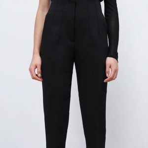 Zara High Waist Slim Fit Trouser